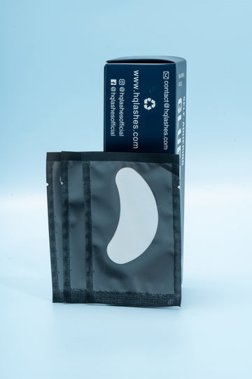 Eye Patches ultra albe pentru extensii de gene – 50 buc / set