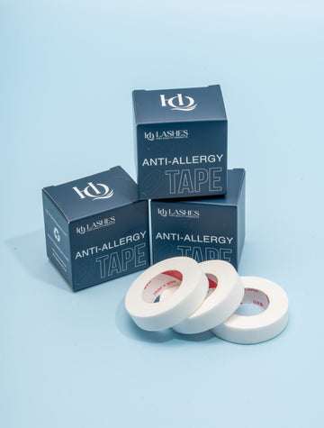 Bandă anti-alergică pentru extensii de gene – 3 buc/set