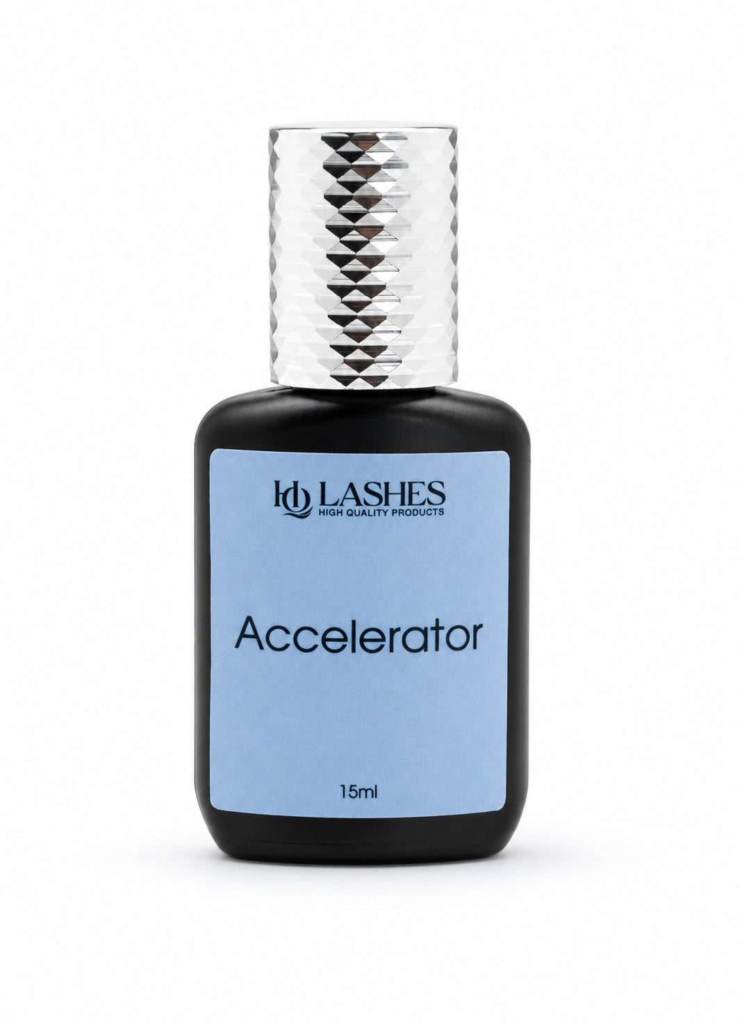 Accelerator pentru adezivul de extensii gene, HQ Lashes, 15 ml – vedere din față