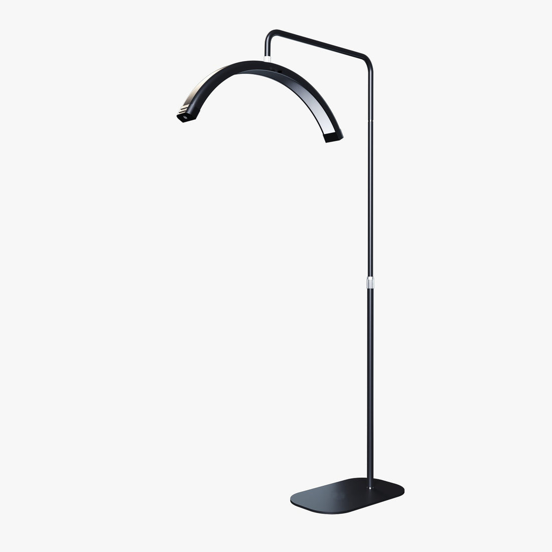Lampă LED semilună pentru extensii de gene, HQ Lashes – lampa completă, pe stativ