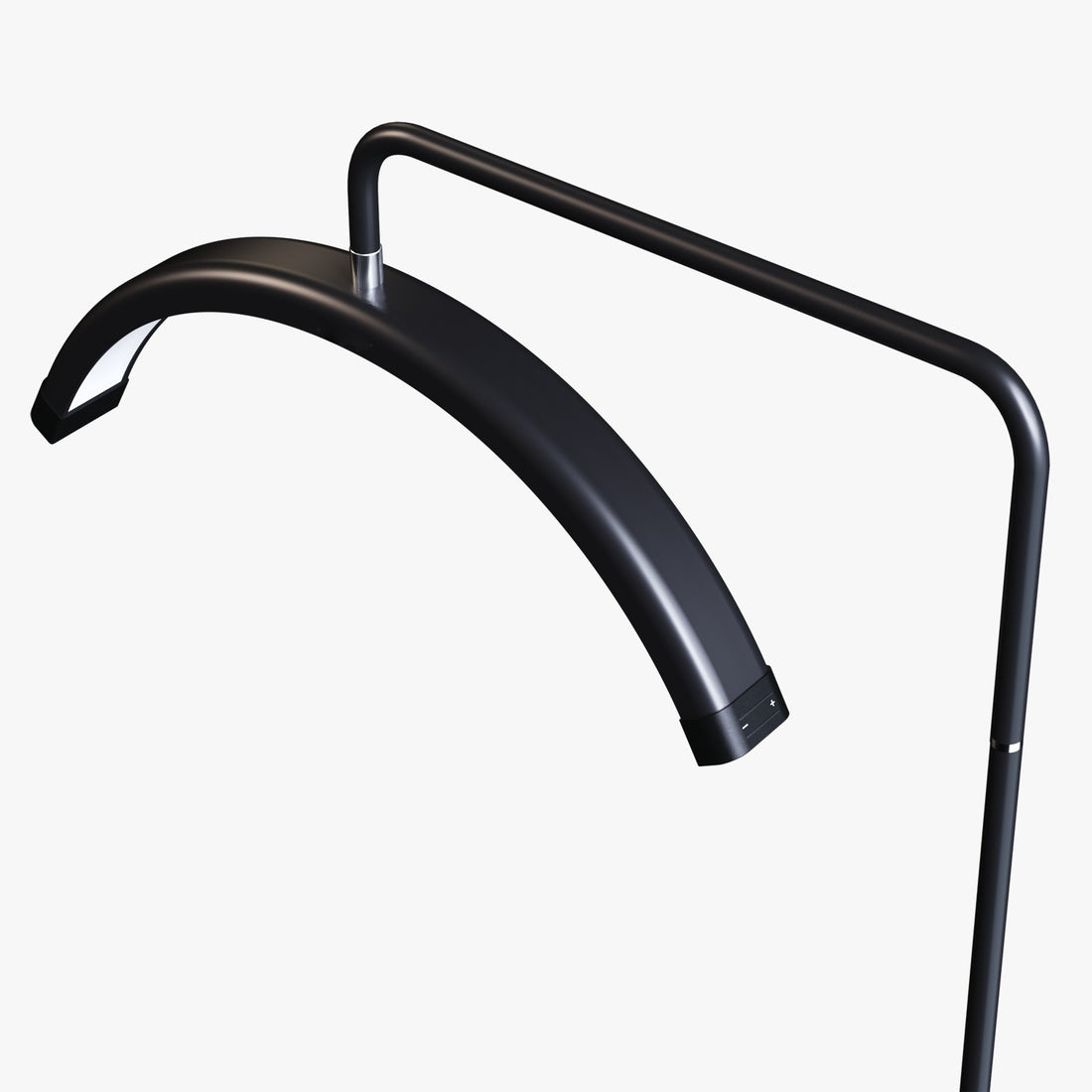 Lampă LED semilună pentru extensii de gene, HQ Lashes – lampa completă, pe stativ