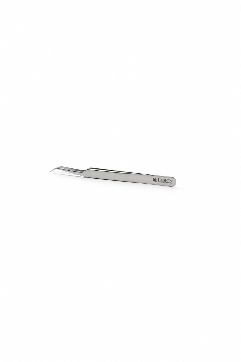 Pensetă de izolare curbată, HQ Lashes – pe suport acrilic
