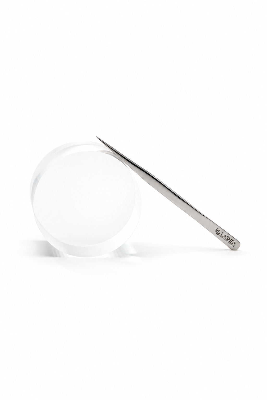 Pensetă de izolare S, HQ Lashes – pe suport acrilic