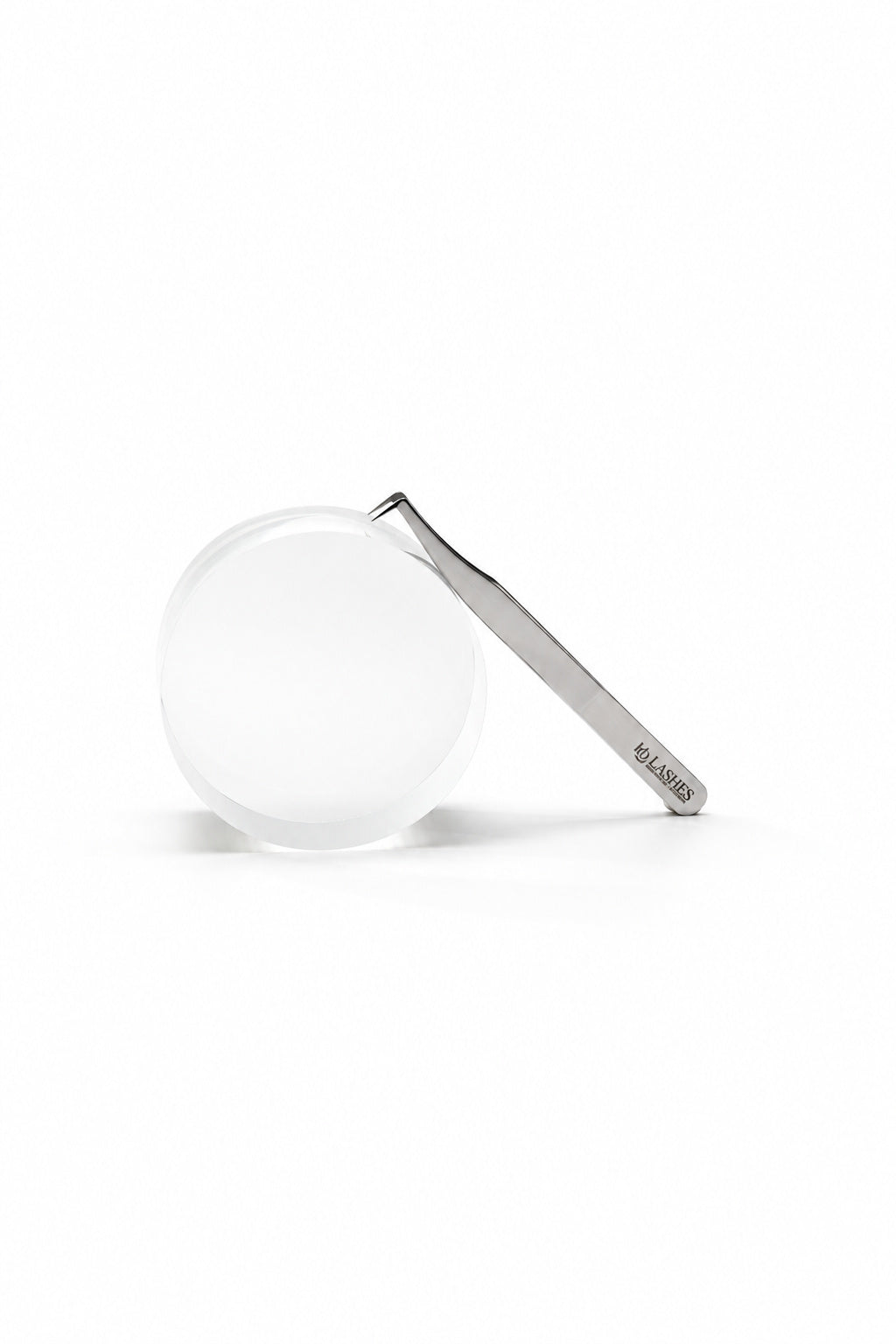 Pensetă de volum 75°, HQ Lashes – pe suport acrilic