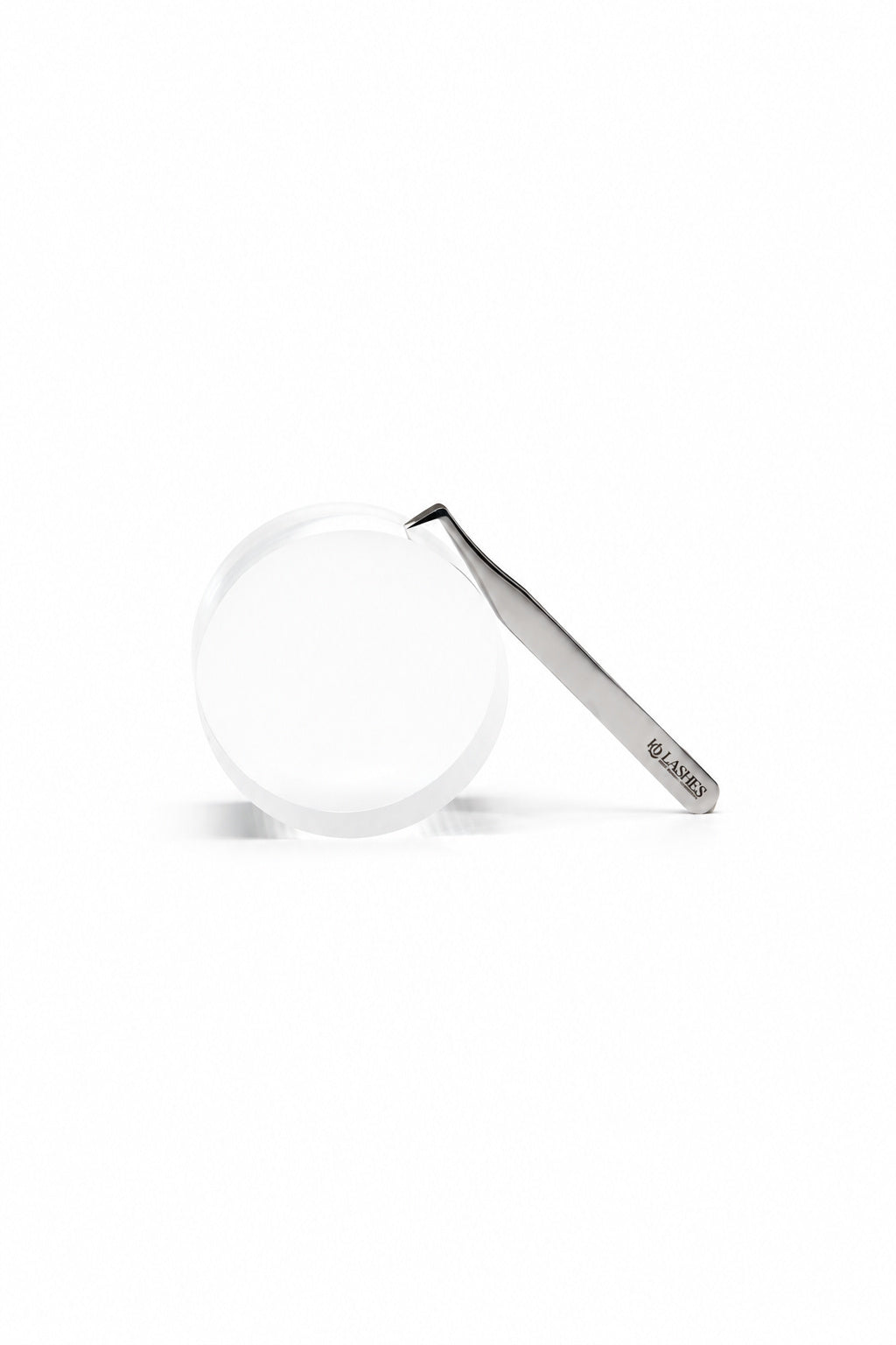 Pensetă de volum 75° Nano, HQ Lashes – pe suport acrilic